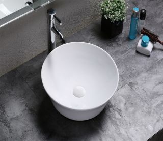 Раковина-чаша CeramaLux 9381 белая 41.5 см